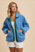 REVERSIBLE TWO TONED SHERPA JACKET In Loom 