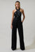 Rosaline Metallic Halter Neck Jumpsuit Sugarlips 