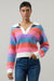 Roselin Striped Collared Sweater Sugarlips 