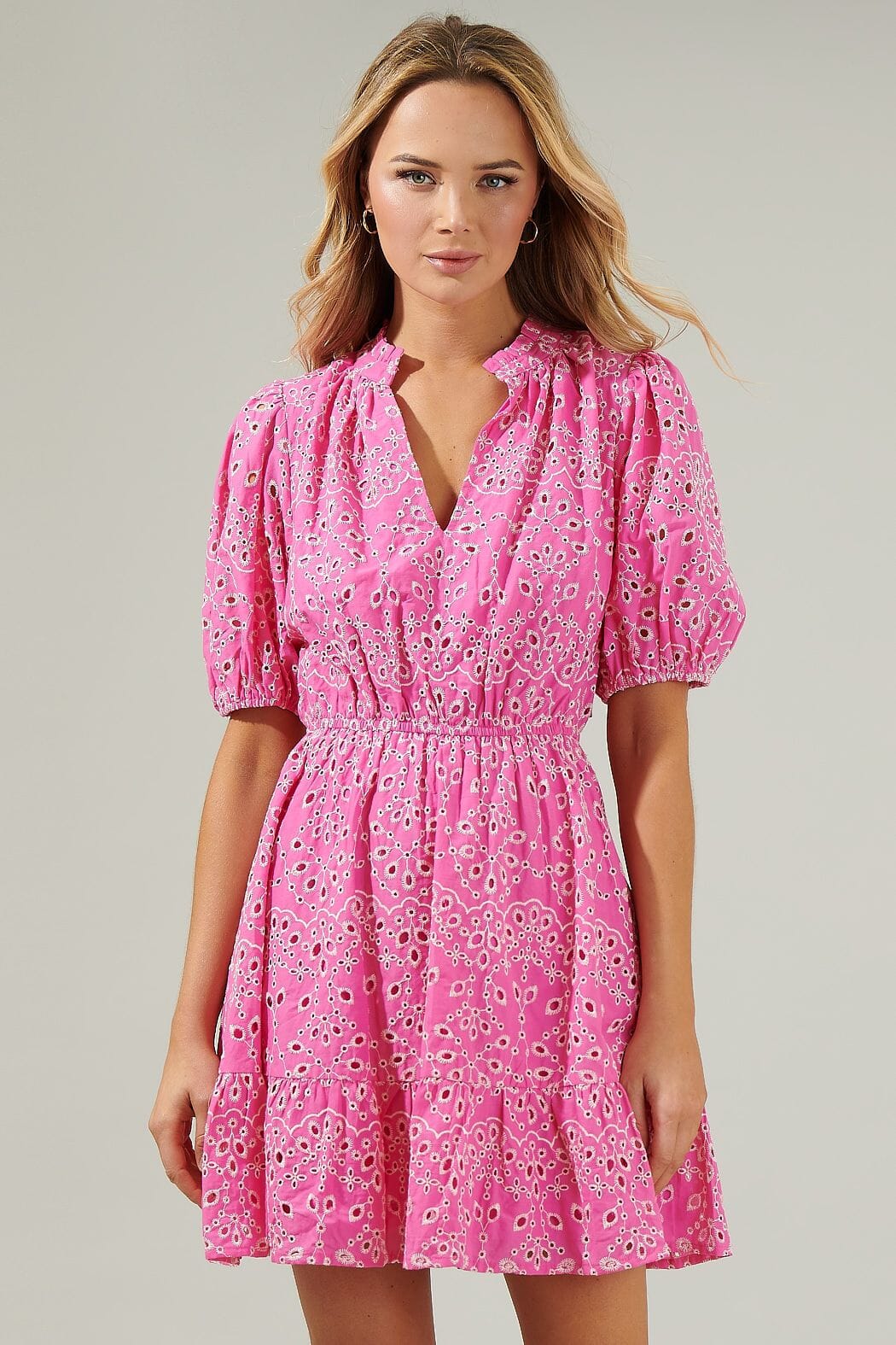 Rosie Eyelet Dress Sugarlips 