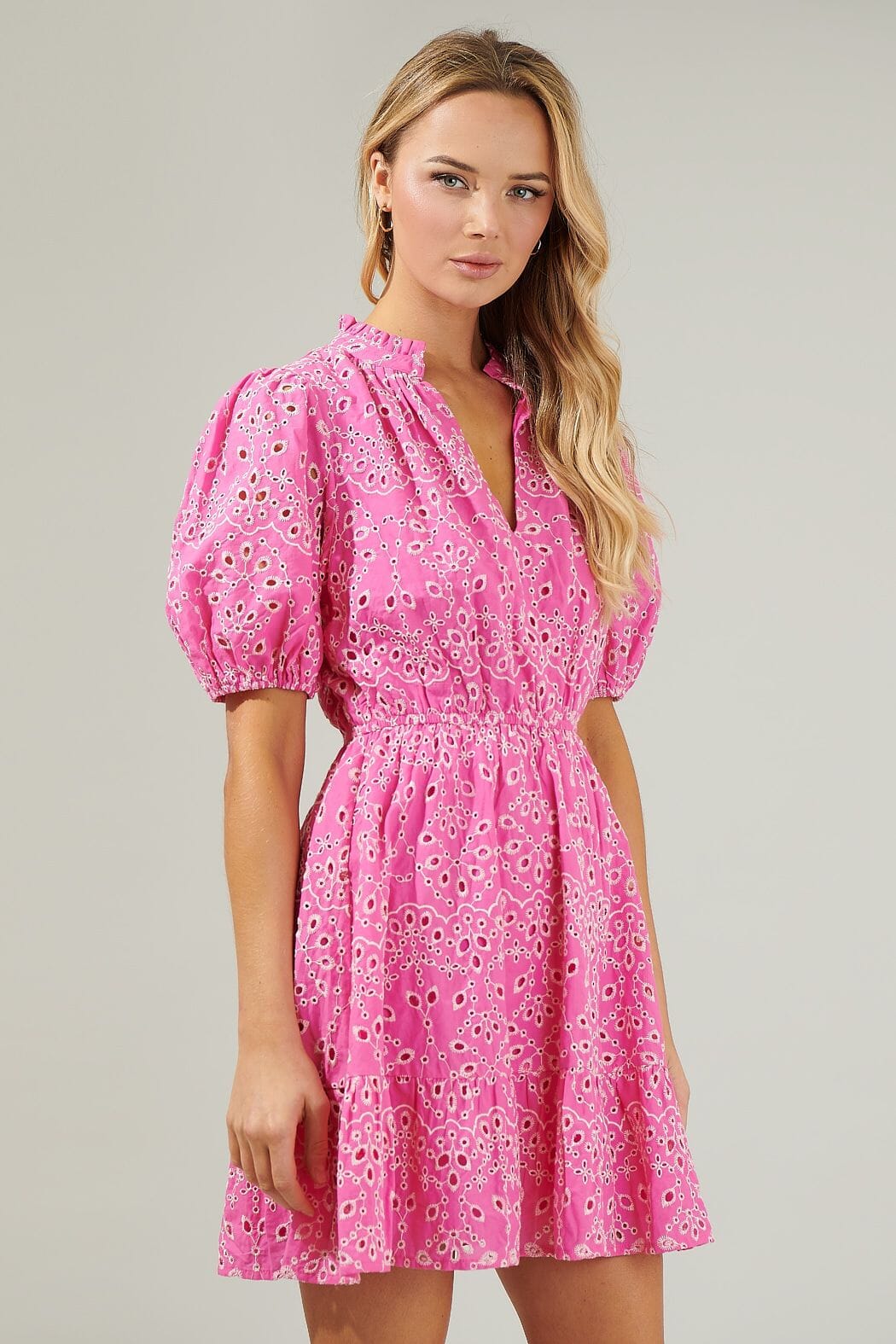 Rosie Eyelet Dress Sugarlips 