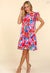 Ruffle Sleeve Floral Dress Haptics 