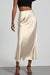 Satin Midi Skirt Wholesalesir 