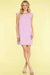 Scalloped Shift Dress she + sky 