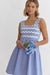 Scalloped Square Neck Dress entro 