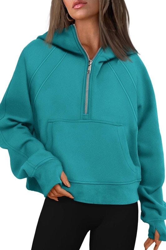 Scuba Half Zip Hoodie Asia Direct 
