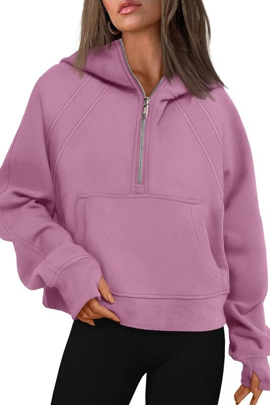 Scuba Half Zip Hoodie Asia Direct 