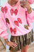 Sequin Bow Christmas Sweatshirt kentce 