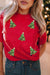 Sequin Christmas Tree Tee Shewin 