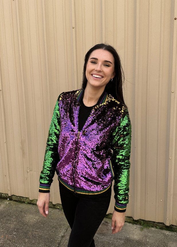 Sequin Jacket PGG Adult Classic mardi gras creations 