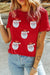 Sequin Santa Tee Shewin 