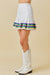 Sequin Striped Mardi Gras Skirt Main Strip 