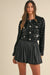 SEQUINED VELVET JEWEL BUTTON FRONT JACKET mable 