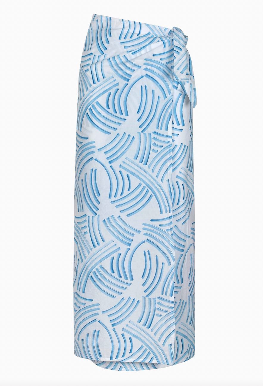 Shark Stripe Sarong sunshine tienda 
