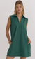 Sleeveless Pocket Dress w/collar Fall 2024 entro 