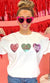 Sparkle Conversation Heart Sweatshirt Tees2urdoor 