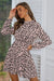 Spotted Frilled Neck Dress Asia Direct 