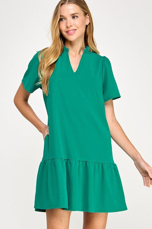 Spring Drop Waist Dress 2 hearts 