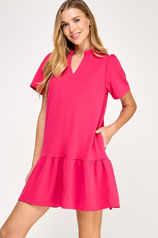Spring Drop Waist Dress 2 hearts 