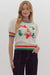 SS Merry & Bright Glitter Script Rainbow Sweater Entro 