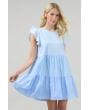 Summer Blues Mixed Media Dress Sugarlips 