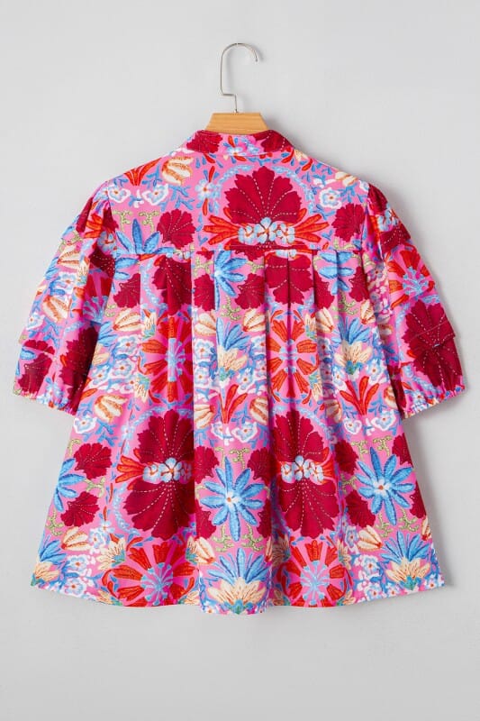 Sutton Bubble Sleeve Top Kentce 