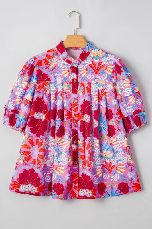 Sutton Bubble Sleeve Top Kentce 