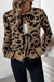 Tie Front Leopard Cardigan Asia Direct 