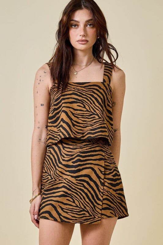 Tiger Skort Set day + moon 