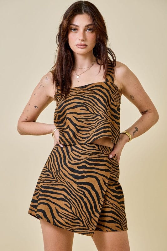 Tiger Skort Set day + moon 