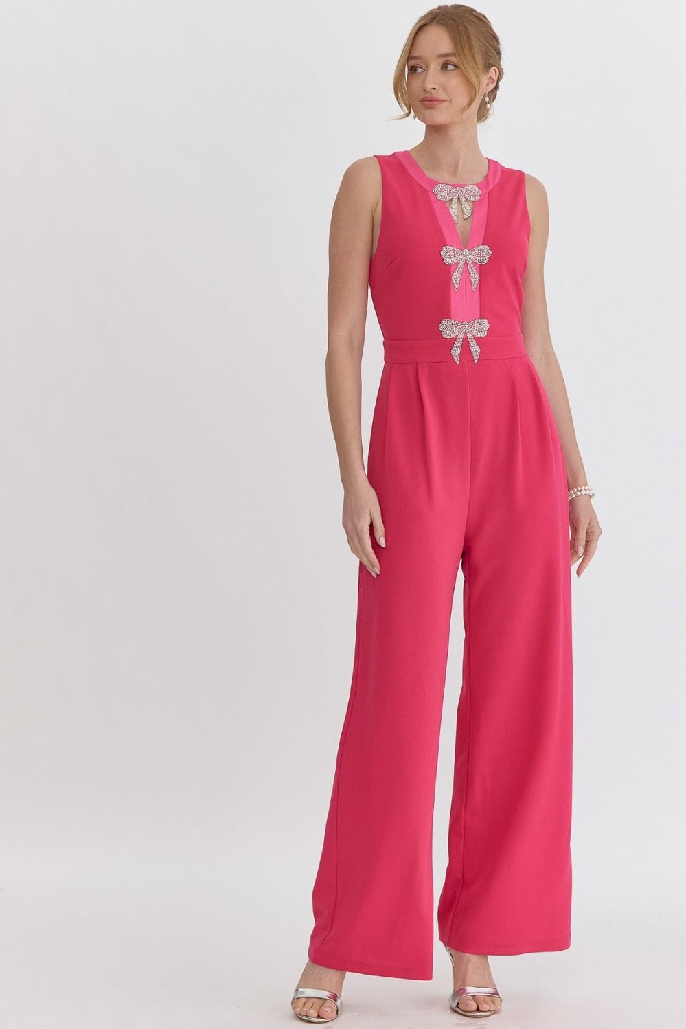Triple Bow Jumpsuit entro 