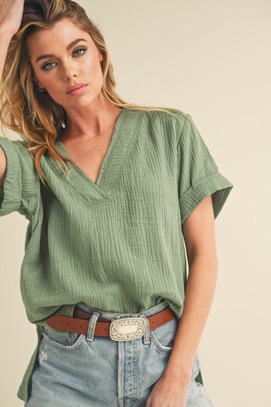 Trudie Gauzy Top aemi+co 