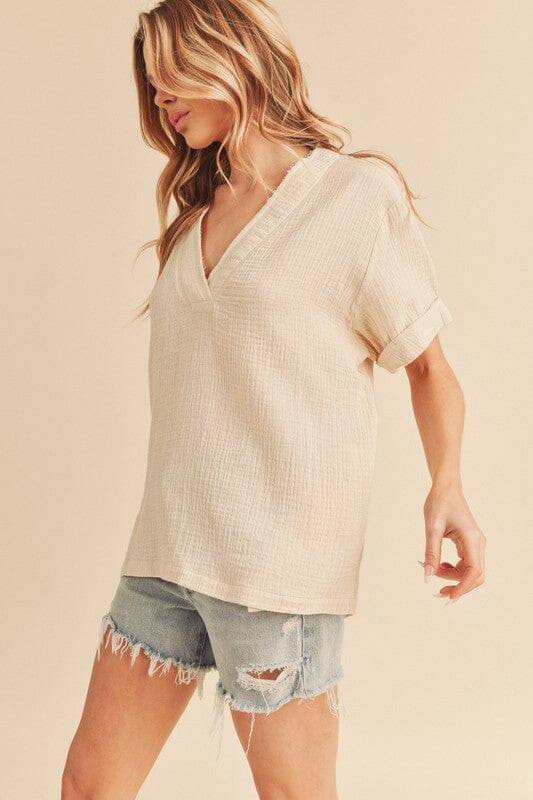 Trudie Gauzy Top aemi+co 