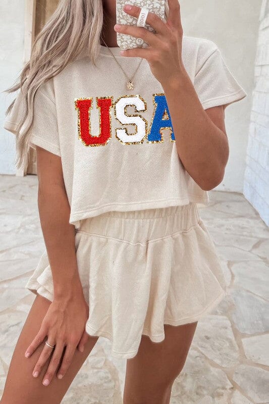 USA Skort Set Shewin 