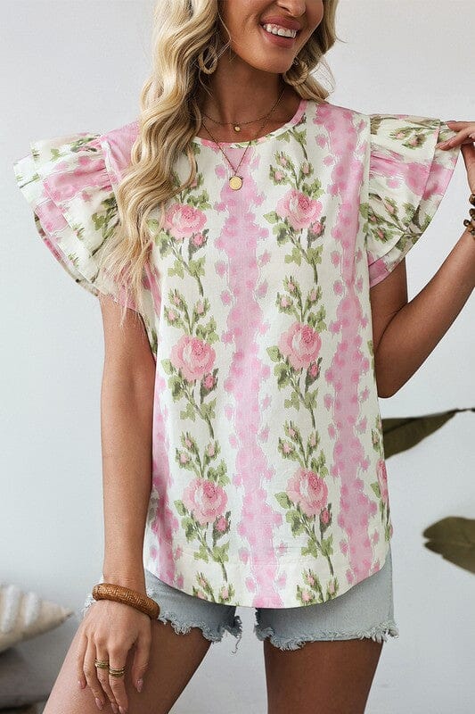 Vine Rose Top Shewin 
