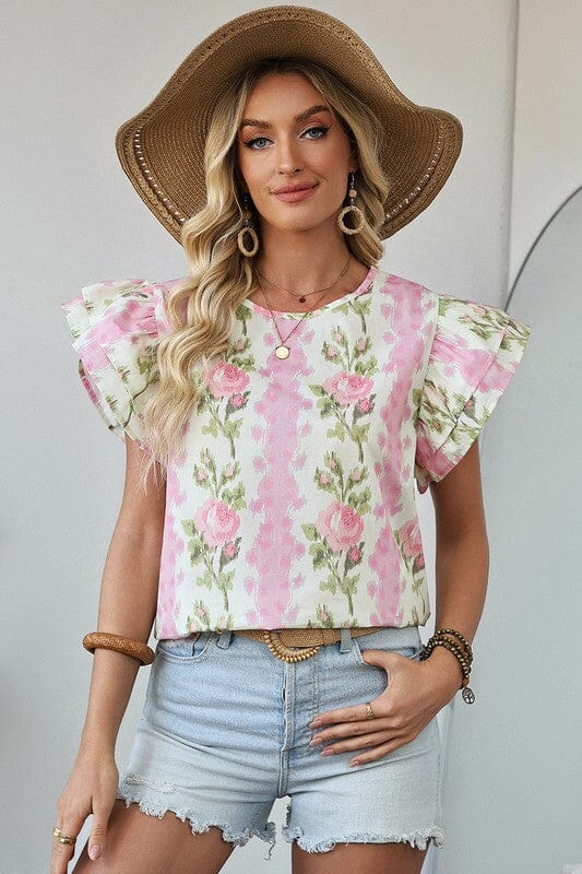 Vine Rose Top Shewin 