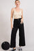 WIDE LEG PANTS w/ Front Pockets eesome 