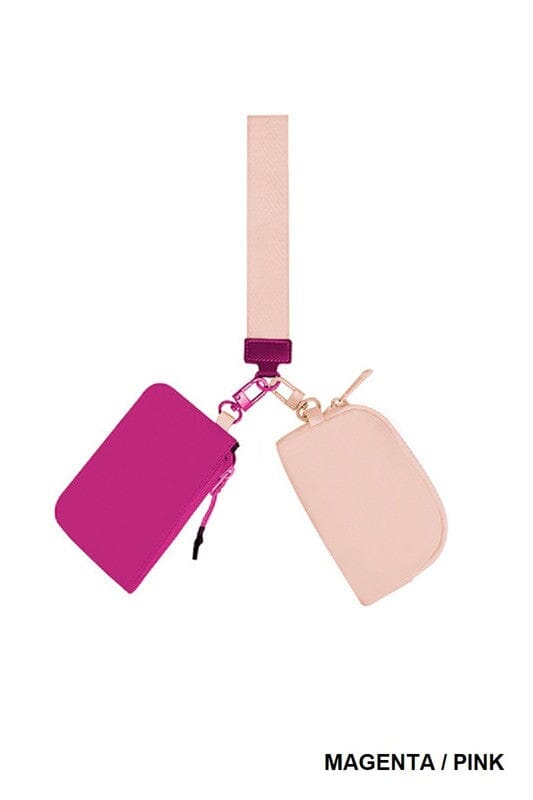 Wristlet Wallet zenana Pink 