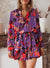 Abstract Print Dress New Colors Shewin 