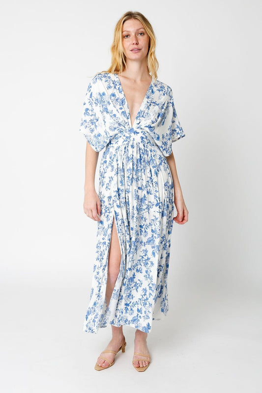 Amina Midi Dress Olivaceous 