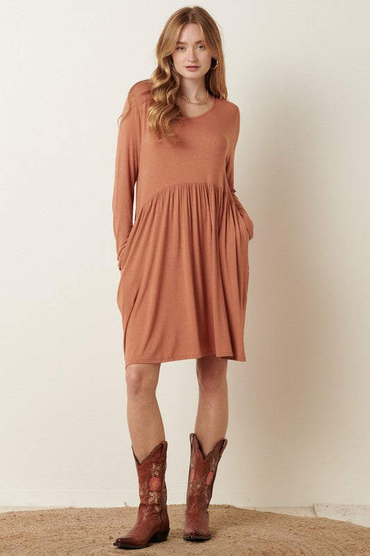 Babydoll Knit Dress Mittoshop 