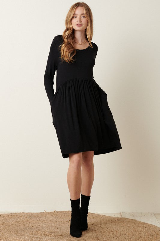 Babydoll Knit Dress Mittoshop 
