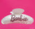 Barbie Rhinestone Claw Clip Kitsch 