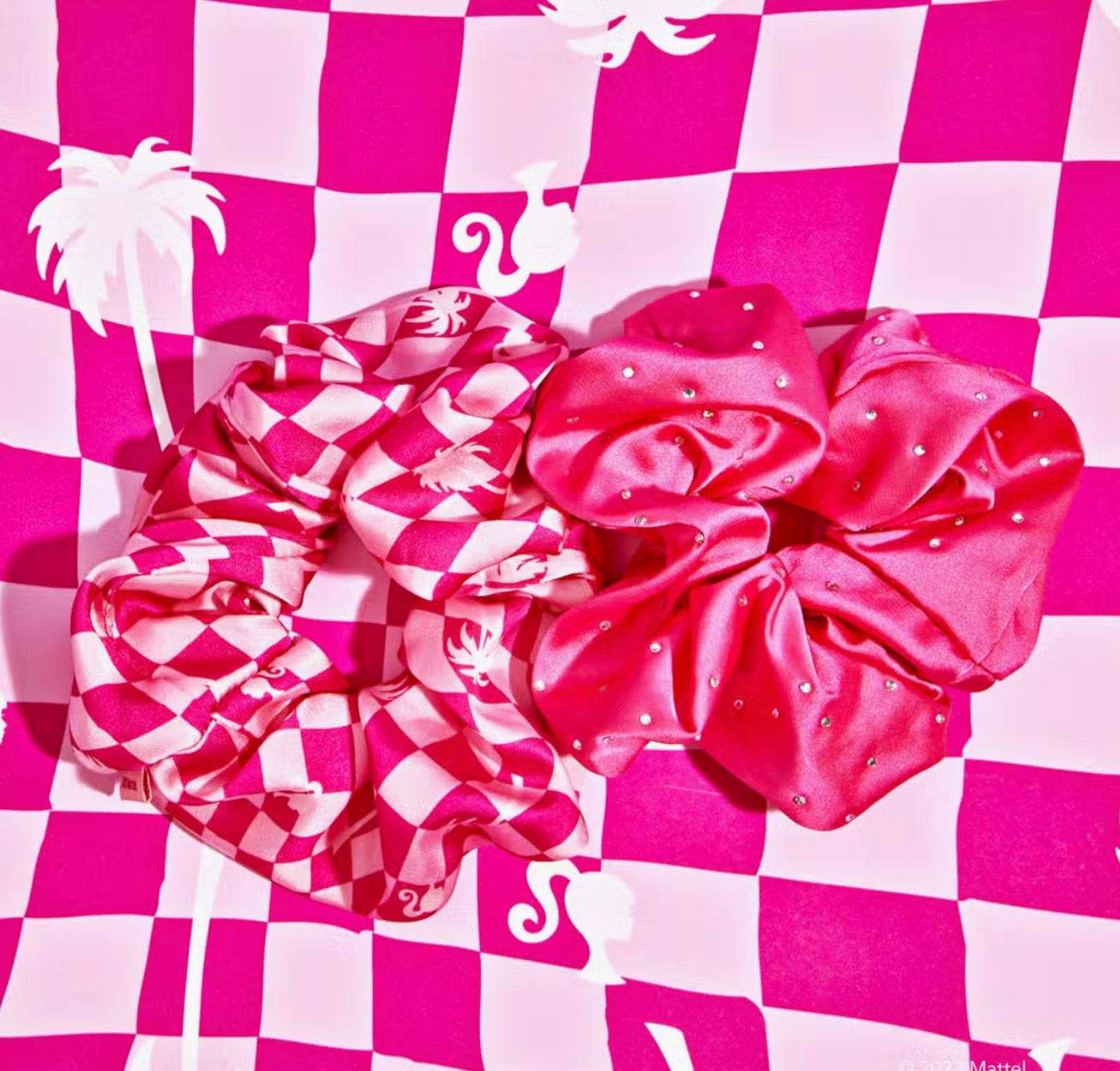 Barbie Satin Scrunchies Kitsch 