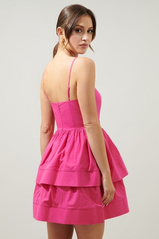 Beatriz Layered Mini Dress Sugarlips 