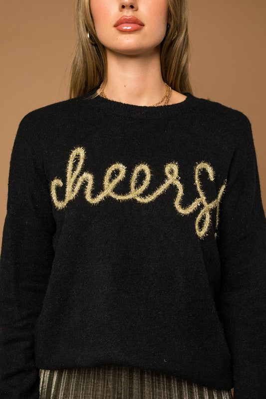 Black Cheers Sweater Gilli 