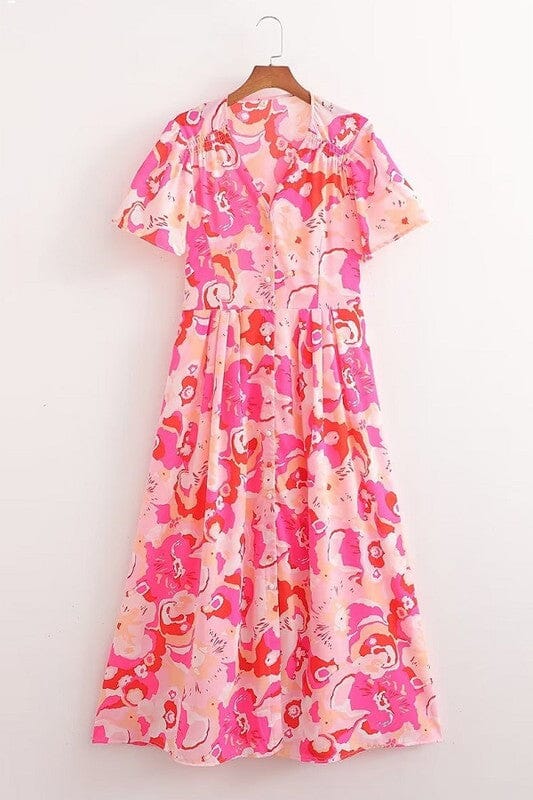 Blush and Bashful Floral Dress Sundayup 
