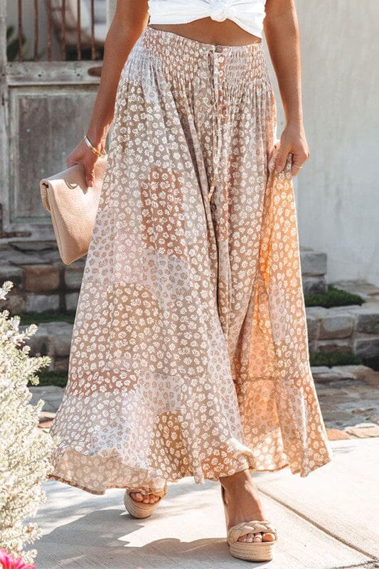 Boho Floral Maxi Skirt Youmi 