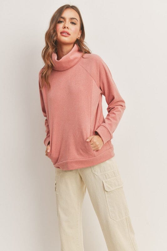 Brushed Knit Turtleneck Cherish 