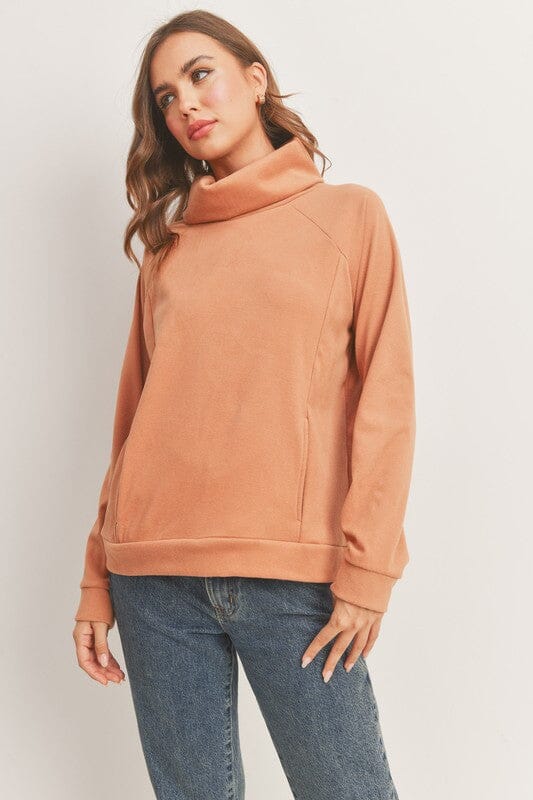 Brushed Knit Turtleneck Cherish 